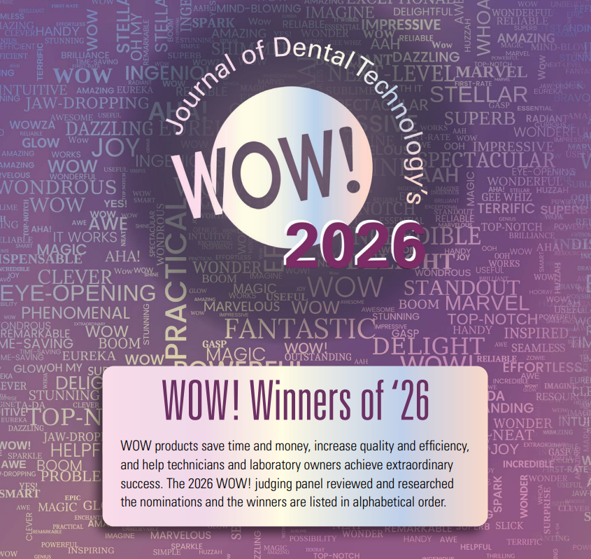 Alien Milling Technologies Wins the 2026 WOW! Award for Dental Lab Service